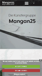 Mobile Screenshot of mangan25.de